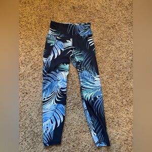 Tropical Print Leggings